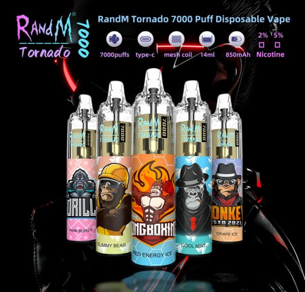 RandM 龍捲風7000拋棄式