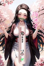 INF六代鬼滅主机 粉色禰豆子